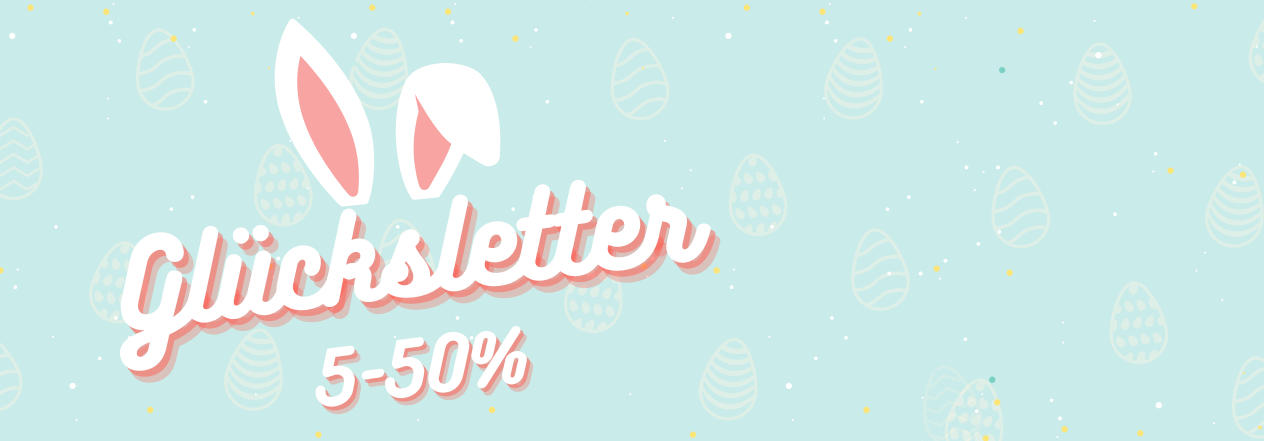 Glücksletterrabatt: Unser beliebtes Gewinnspiel, bei dem Du immer gewinnst!
